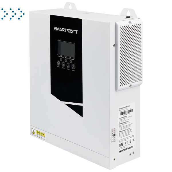 Солнечный инвертор SMARTWATT INV ECO II, 1.5 кВт, АКБ 12 В, 1 фаза, 1 MPPT